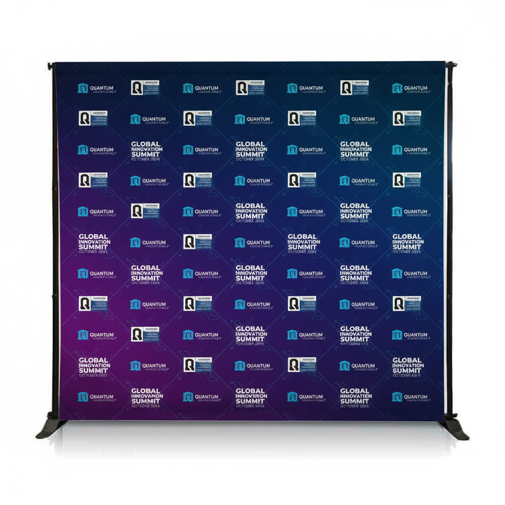 Step and Repeat Backdrop Dubai